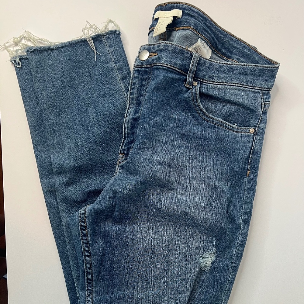 Stretchy skinny jeans